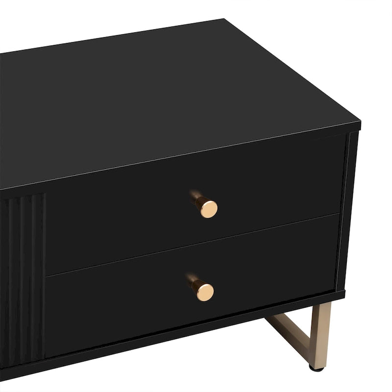 TV Stand Cabinet with Drawers and Storage