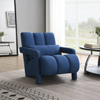 Modern Upholstered Accent Chair with Pillow