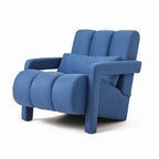 Modern Upholstered Accent Chair with Pillow