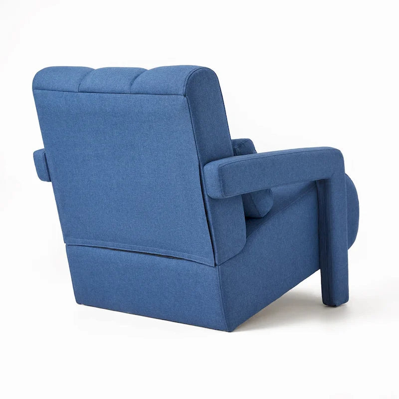 Modern Upholstered Accent Chair with Pillow