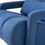 Modern Upholstered Accent Chair with Pillow