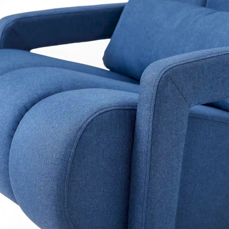 Modern Upholstered Accent Chair with Pillow