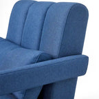 Modern Upholstered Accent Chair with Pillow