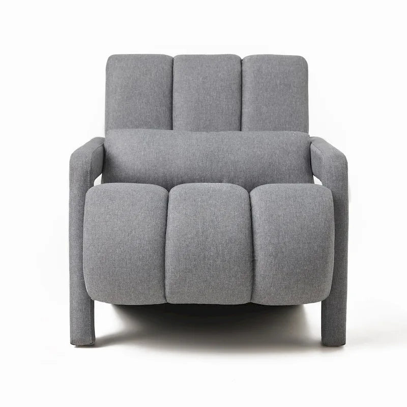 Modern Upholstered Accent Chair with Pillow