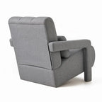 Modern Upholstered Accent Chair with Pillow