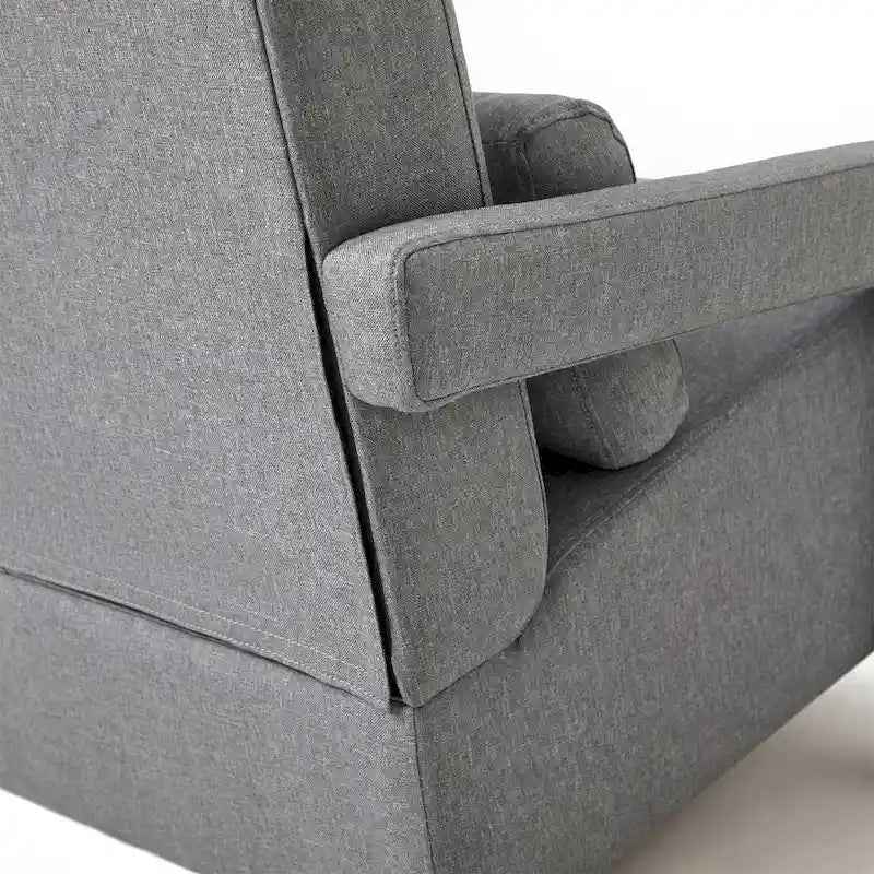 Modern Upholstered Accent Chair with Pillow