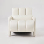 Modern Upholstered Accent Chair with Pillow